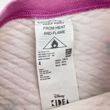 Load image into Gallery viewer, Girls Uniqlo, Disney lightly quilted pyjama top, FUC, size 4,  