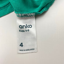 Load image into Gallery viewer, Boys Anko, cotton long sleeve tee / top, dinosaur, GUC, size 4,  