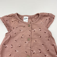 Load image into Gallery viewer, Girls Anko, organic cotton romper, EUC, size 000,  