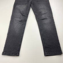 Load image into Gallery viewer, Boys Anko, stretch knit denim pants, elasticated, Inside leg: 48cm, GUC, size 6,  