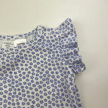 Load image into Gallery viewer, Girls Cotton On, soft feel stretchy floral romper, FUC, size 0,  