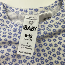 Load image into Gallery viewer, Girls Cotton On, soft feel stretchy floral romper, FUC, size 0,  