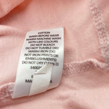 Load image into Gallery viewer, Girls Disney, Minnie Mouse cotton long sleeve top, marks back left sleeve, FUC, size 1,  