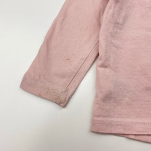 Load image into Gallery viewer, Girls Disney, Minnie Mouse cotton long sleeve top, marks back left sleeve, FUC, size 1,  