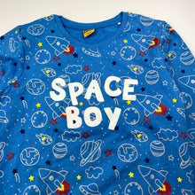 Load image into Gallery viewer, Boys Kidcity, lightweight sweater / jumper, space, EUC, size 6-7,  