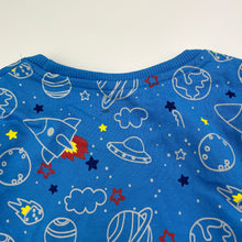 Load image into Gallery viewer, Boys Kidcity, lightweight sweater / jumper, space, EUC, size 6-7,  