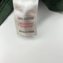 Load image into Gallery viewer, Boys FAME FOREVER, khaki cotton long sleeve top, dinosaurs, EUC, size 6-7,  