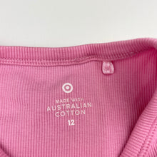 Load image into Gallery viewer, Girls Target, ribbed stretchy tee / top, EUC, size 12,  