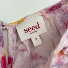 Load image into Gallery viewer, Girls Seed, tie dyed lightweight cotton oversize top, GUC, size 7,  