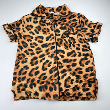 Load image into Gallery viewer, Girls Peter Alexander, leopard print lightweight cotton pyjamas, EUC, size 8,  