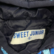 Load image into Gallery viewer, Boys SWEET JUNIOR, hooded lightweight puffer vest, EUC, size 6,  