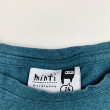 Load image into Gallery viewer, Boys Minti, stretchy long sleeve tee / top, GUC, size 14,  