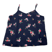 Load image into Gallery viewer, Girls Just Jeans, lined navy floral summer top, FUC, size 14,  
