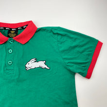 Load image into Gallery viewer, Unisex NRL Supporter, Rabbitohs lightweight polo shirt, FUC, size 12,  
