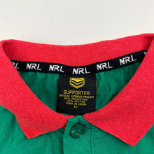Load image into Gallery viewer, Unisex NRL Supporter, Rabbitohs lightweight polo shirt, FUC, size 12,  