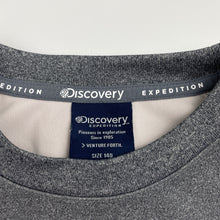 Load image into Gallery viewer, Boys Discovery Expedition, lightweight sweater / long sleeve top, light mark front, FUC, size 9-10,  