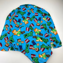 Load image into Gallery viewer, Boys Mojang, Minecraft flannel cotton winter pyjamas, EUC, size 6,  