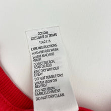 Load image into Gallery viewer, Unisex Big W, red cotton Christmas tee / top, FUC, size 8,  