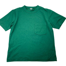 Load image into Gallery viewer, Boys Uniqlo, AIRism green tee / top, EUC, size 9-10,  