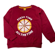Load image into Gallery viewer, Unisex Kidcity, lightweight sweater / jumper, pizza, EUC, size 5-6,  