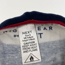Load image into Gallery viewer, Boys Next, cotton Christmas pyjama top, FUC, size 5-6,  