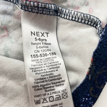 Load image into Gallery viewer, Boys Next, cotton Christmas pyjama top, FUC, size 5-6,  