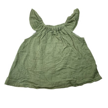 Load image into Gallery viewer, Girls green, crinkle cotton summer top, GUC, size 2,  