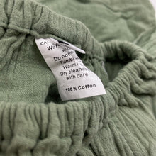 Load image into Gallery viewer, Girls green, crinkle cotton summer top, GUC, size 2,  