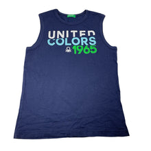 Load image into Gallery viewer, Boys United Colors of Benetton, cotton singlet / tank top, FUC, size 10,  