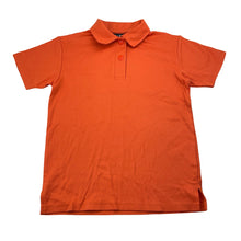 Load image into Gallery viewer, Boys VALOUR, orange sports polo shirt top, EUC, size 10,  