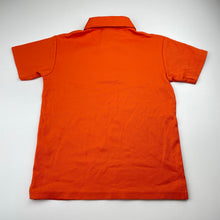 Load image into Gallery viewer, Boys VALOUR, orange sports polo shirt top, EUC, size 10,  
