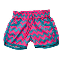 Load image into Gallery viewer, Girls Pumpkin Patch, lightweight board shorts, elasticated, FUC, size 6,  