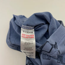 Load image into Gallery viewer, Boys Matalan, stretchy leggings / bottoms, diggers, FUC, size 0,  