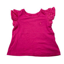 Load image into Gallery viewer, Girls Ralph Lauren, pink cotton / modal top, no size, armpit to armpit: 26cm, EUC, size 1-2,  
