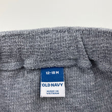 Load image into Gallery viewer, Boys Old Navy, grey waffle shorts, elasticated, GUC, size 1,  