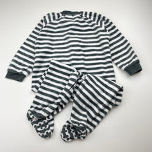 Load image into Gallery viewer, Unisex Anko, velour zip coverall / romper, GUC, size 1,  