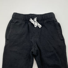 Load image into Gallery viewer, Unisex Gymboree, fleece lined track pants, elasticated, wash fade, FUC, size 1,  