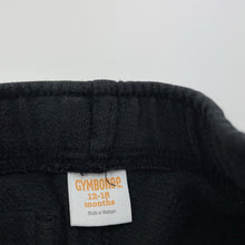 Load image into Gallery viewer, Unisex Gymboree, fleece lined track pants, elasticated, wash fade, FUC, size 1,  