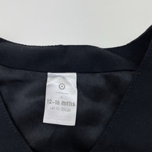 Load image into Gallery viewer, Boys Target, black suit / formal waistcoat / vest, EUC, size 1,  