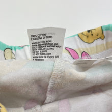 Load image into Gallery viewer, Girls Disney, Winnie the Pooh cotton pyjama pants / bottoms, GUC, size 2,  