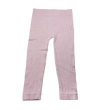 Load image into Gallery viewer, Girls Anko, pink ribbed stretchy leggings, GUC, size 2,  