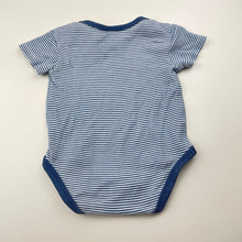 Load image into Gallery viewer, Unisex Target, striped cotton bodysuit / romper, GUC, size 000,  