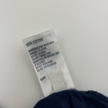 Load image into Gallery viewer, Boys Anko, navy cotton polo top, wash fade, FUC, size 3,  