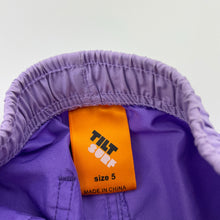 Load image into Gallery viewer, Boys Tilt, lightweight board shorts, elasticated, GUC, size 5,  