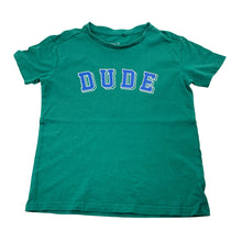 Load image into Gallery viewer, Boys Anko, green cotton tee / top, EUC, size 5,  