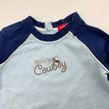 Load image into Gallery viewer, Boys Esprit, cotton long sleeve top, cowboy, GUC, size 2,  