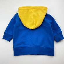 Load image into Gallery viewer, Unisex NRL Supporter, Parramatta Eels fleece lined zip hoodie sweater, GUC, size 0,  