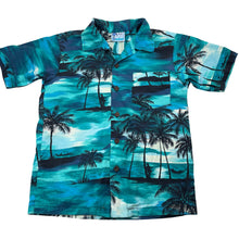 Load image into Gallery viewer, Boys RJC, authentic Hawaiian cotton short sleeve shirt, GUC, size 10,  