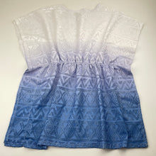 Load image into Gallery viewer, Girls Wave Zone, lightweight beach / swim cover / top, EUC, size 8,  