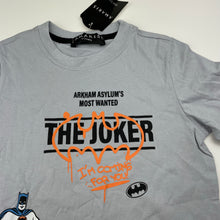 Load image into Gallery viewer, Boys AMARIS, grey cotton tee / top, Batman, NEW, size 7,  